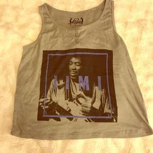 Jimi Hendrix Graphic Tank Top